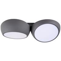 LAMPA SUFITOWA LED BUBBLES - antracytowy, Lifestyle, metal (52/12,5/26cm) - Novel