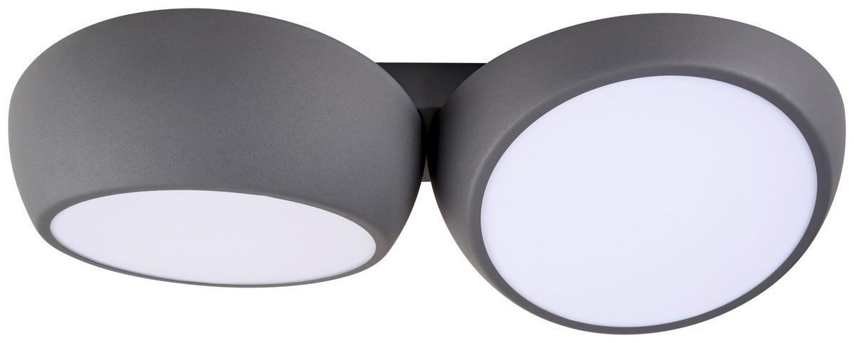 LAMPA SUFITOWA LED BUBBLES - antracytowy, Lifestyle, metal (52/12,5/26cm) - Novel