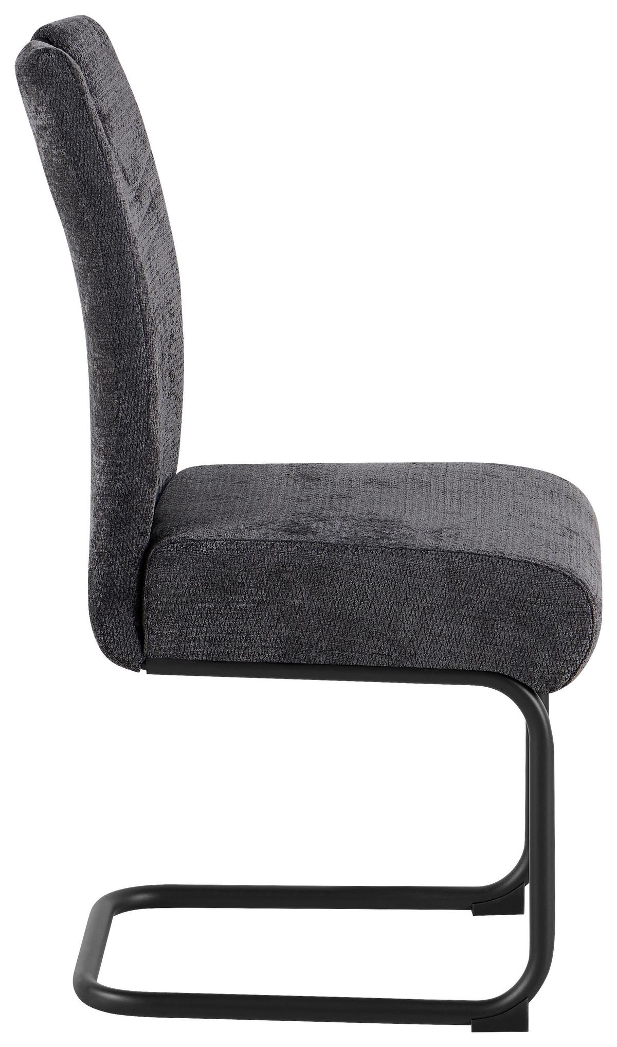 Stolica Pisa - crna/antracit, Osnovno, metal (43/95/60cm) - Mömax