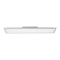 LED-Deckenleuchte Flat max. 24 Watt - Weiss, Basics, Kunststoff/Metall (100/25/6cm)