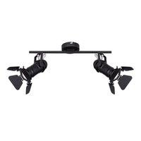 Reflektor Egon - črna, Trend, kovina (54/16/26,5cm) - Globo