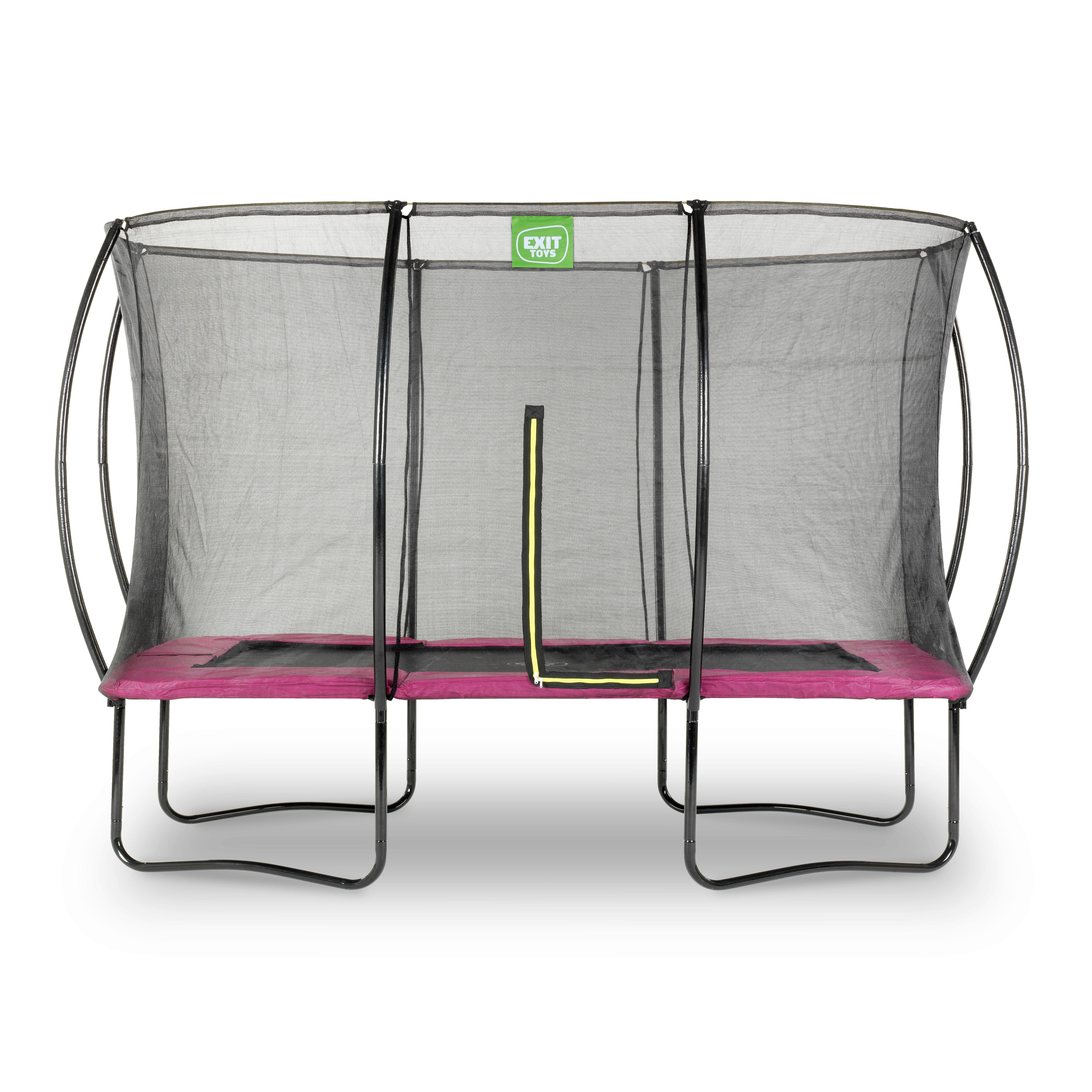 Trampolin Exit Pink ø ca. 366cm - Pink, KONVENTIONELL, Kunststoff/Metall (244/274/366cm) - EXIT Toys