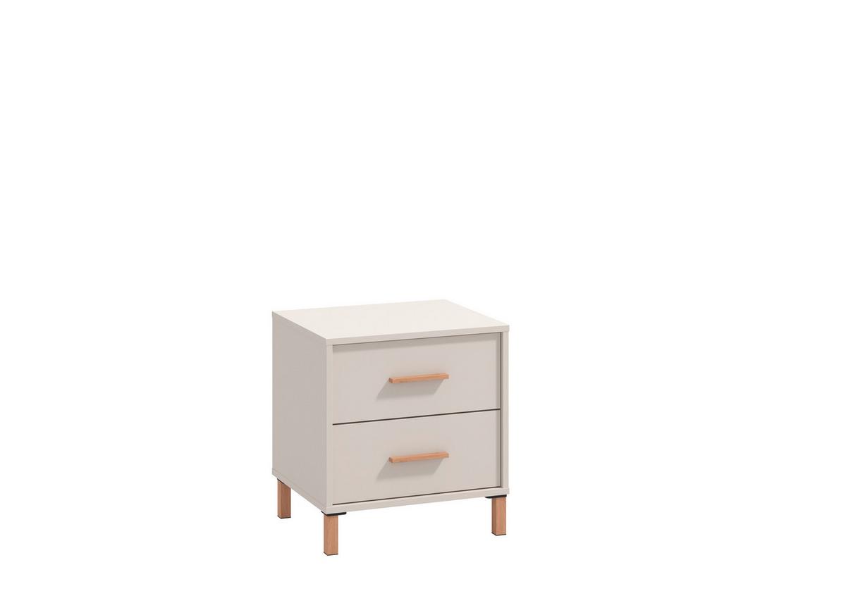Éjjeliszekrény Belfort - kasmír, Modern, faalapú anyag (48/51,5/40cm)
