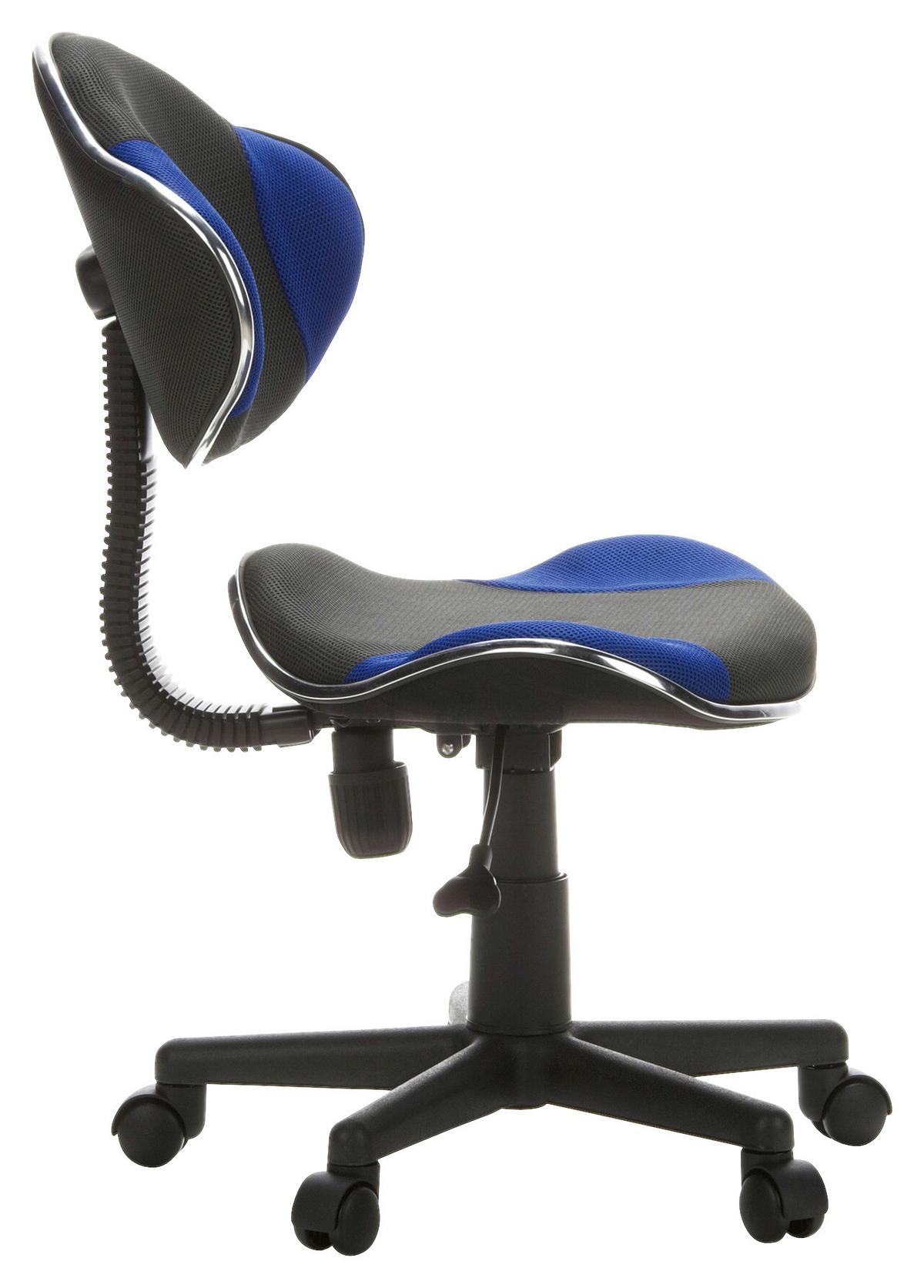 Mladinski Vrtljivi Stol Kiddy Gti 2, Siva, Modra - modra/siva, Basics, umetna masa (45/86-101/42cm) - MID.YOU