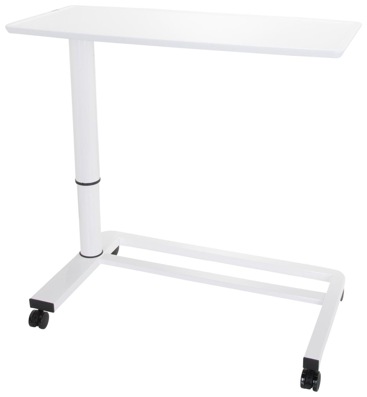 Dvižna Miza Stand Ii, Bela - bela, Basics, kovina/umetna masa (90/42/67cm) - MID.YOU