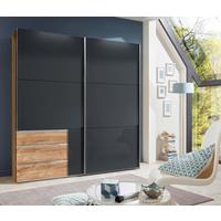 Ormar S Kliznim Vratima Level 36c - siva/boje hrasta, Moderno, drvni materijal (200/236/65cm) - Modern Living