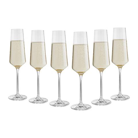 KOMPLET SZKŁA STOŁOWEGO 069550 - Basics, szkło (280ml) - Leonardo