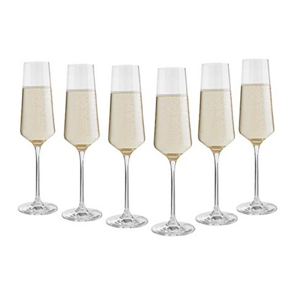 KOMPLET SZKŁA STOŁOWEGO 069550 - Basics, szkło (280ml) - Leonardo