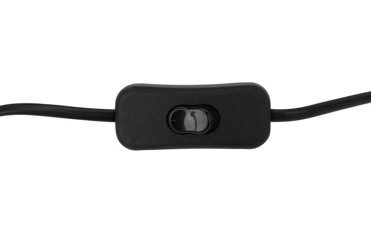 LAMPA STOŁOWA SANTA CLARITA *SBN* - kolor naturalny/pomarańczowy, Konventionell, metal/drewno (20/38cm) - Novel