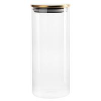 Recipient depozitare alimente Goldline-0,9L - auriu/transparent, Romantik / Landhaus, plastic/sticlă (8,8/20,6cm) - Mömax