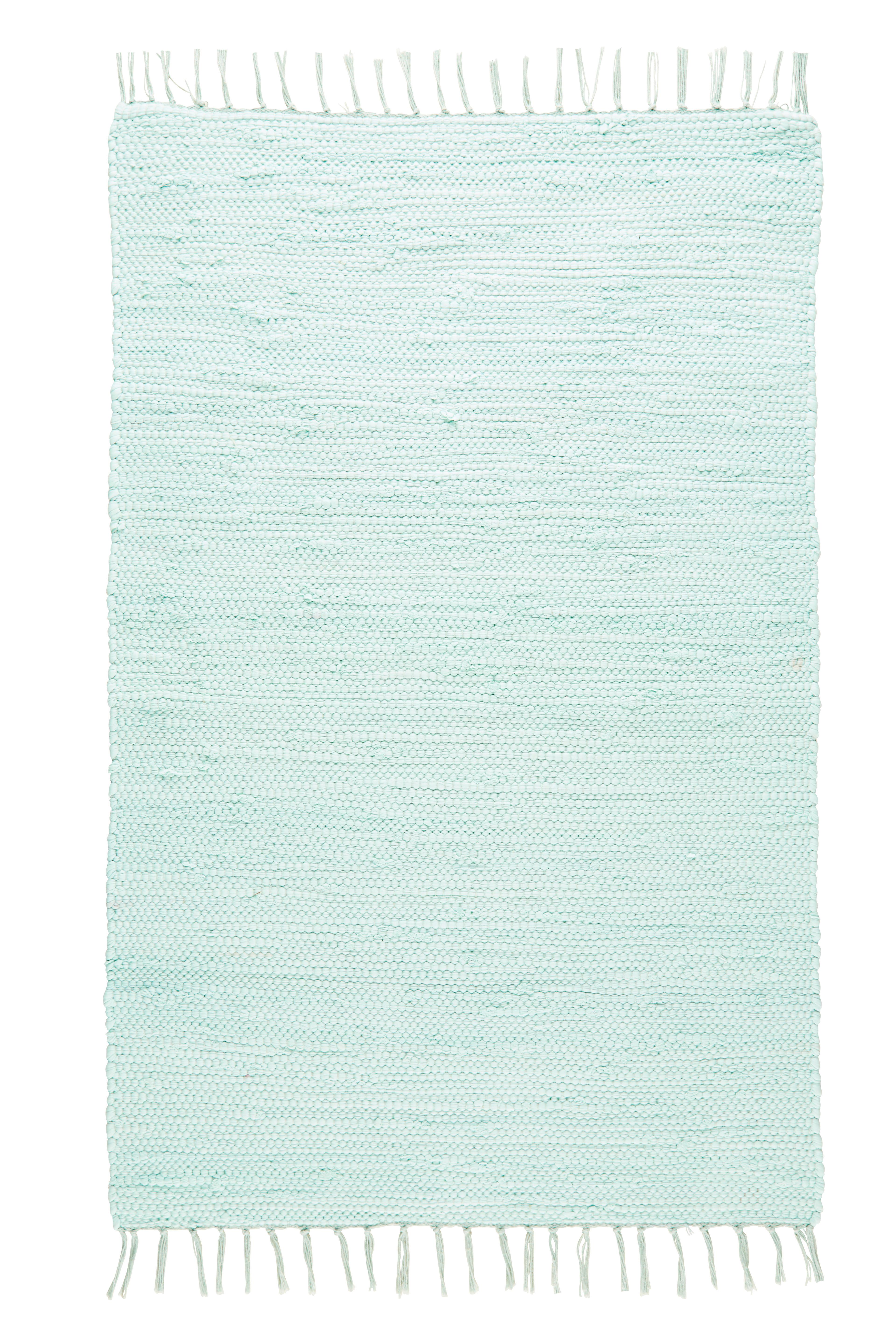 Covor țesut din cărpe JULIA 1 - verde deschis, Romantik / Landhaus, textil (60/90cm) - Modern Living