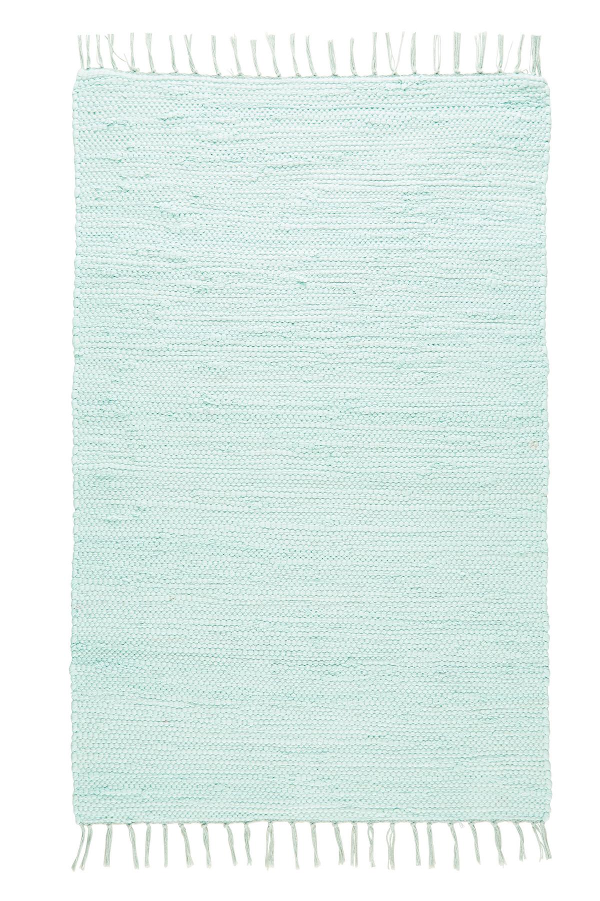 Covor țesut din cărpe JULIA 1 - verde deschis, Romantik / Landhaus, textil (60/90cm) - Modern Living