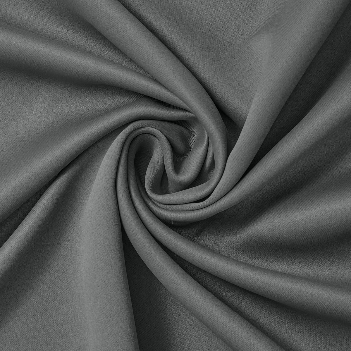 Sötétítőfüggöny 2db-Os Henri 140/245 - antracit, textil (135/245cm) - Mömax