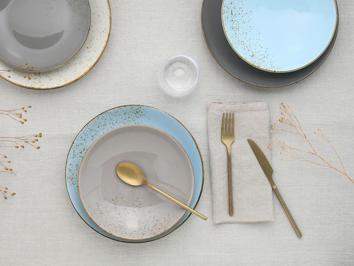 Kombinirani Servis Skandinavien, 16-Delni - večbarvno, Trend, keramika - Creatable