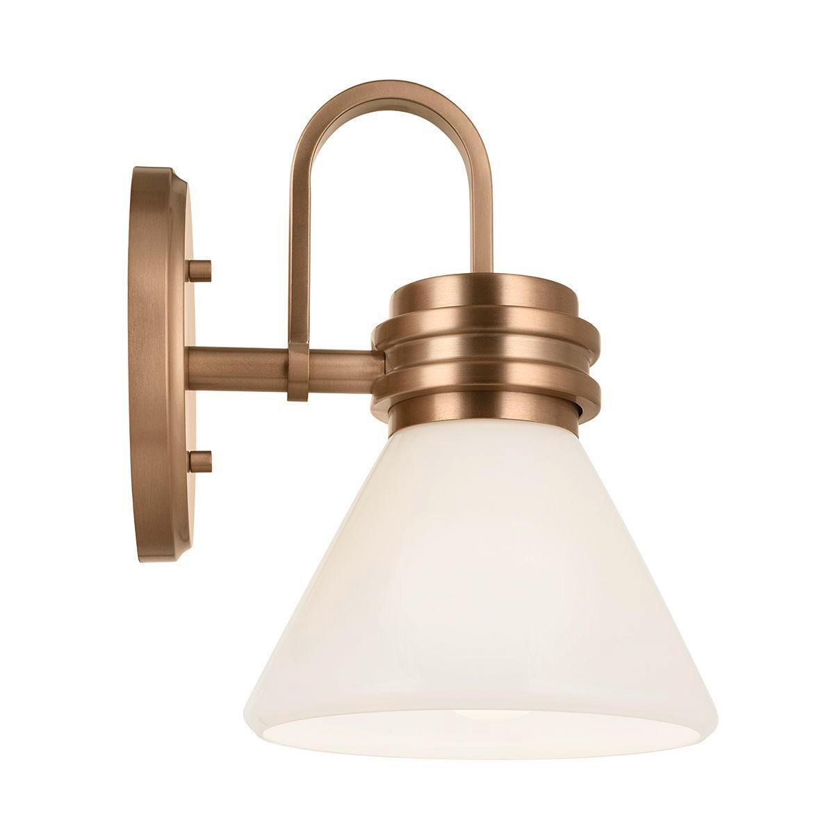 Fürdőszobai Falilámpa Kl-Farum1-Cpz - Pezsgő/fekete, Konventionell, üveg/fém (2,40/1,78/2,15cm) - Elstead Lighting
