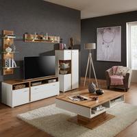 Couchtisch Alamo in Eichefarben - Eichefarben/Weiß, MODERN, Holzwerkstoff (120/70/43cm) - Mömax