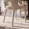 STUHL ANEA - Hellgrau/Pinienfarben, MODERN, Holz/Textil (52/79/55,5cm) - Bessagi Home
