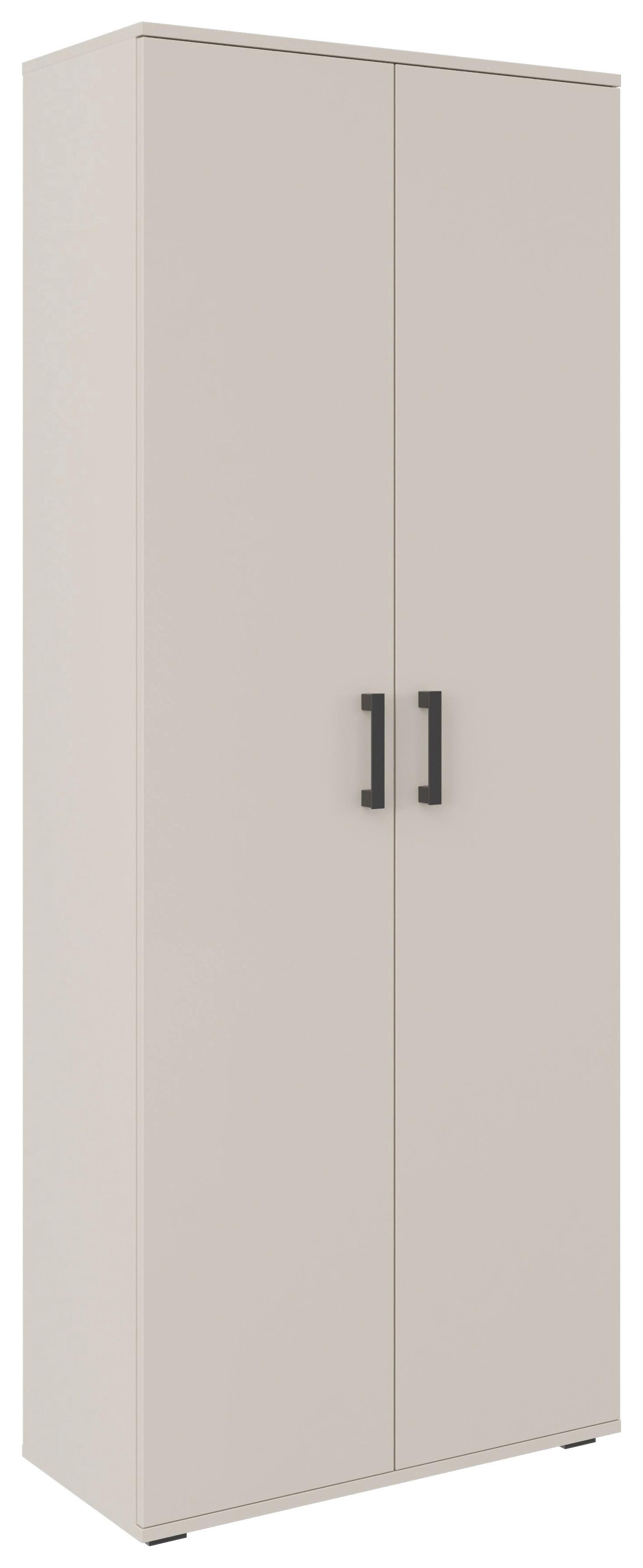 SZAFKA UNIWERSALNA ALEX - czarny/kaszmir, Konventionell, materiał drewnopochodny/tworzywo sztuczne (70/178,9/33,4cm) - Xora