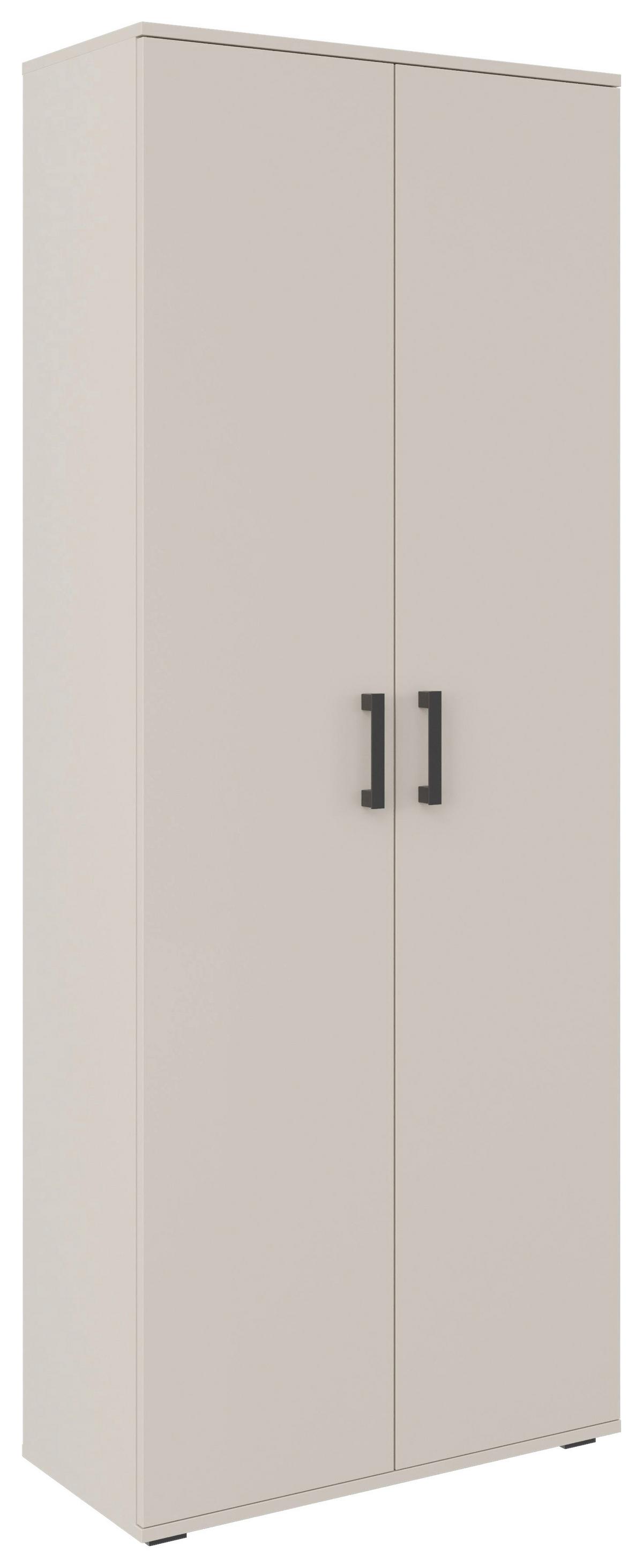 SZAFKA UNIWERSALNA ALEX - czarny/kaszmir, Konventionell, materiał drewnopochodny/tworzywo sztuczne (70/178,9/33,4cm) - Xora