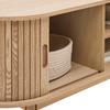 TV-BÄNK SKANDY - naturfärgad, Modern, trämaterial/trä (120/50/35cm) - Premium Living