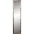 Wandspiegel Grau 40x160cm - Grau, MODERN, Glas/Holzwerkstoff (40/160cm)