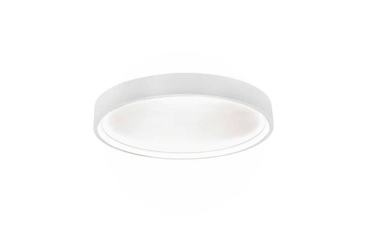 LED-Deckenleuchte Doha in Weiß max. 29 Watt - Weiß, MODERN, Metall (45/5,5cm) - Trio Leuchten