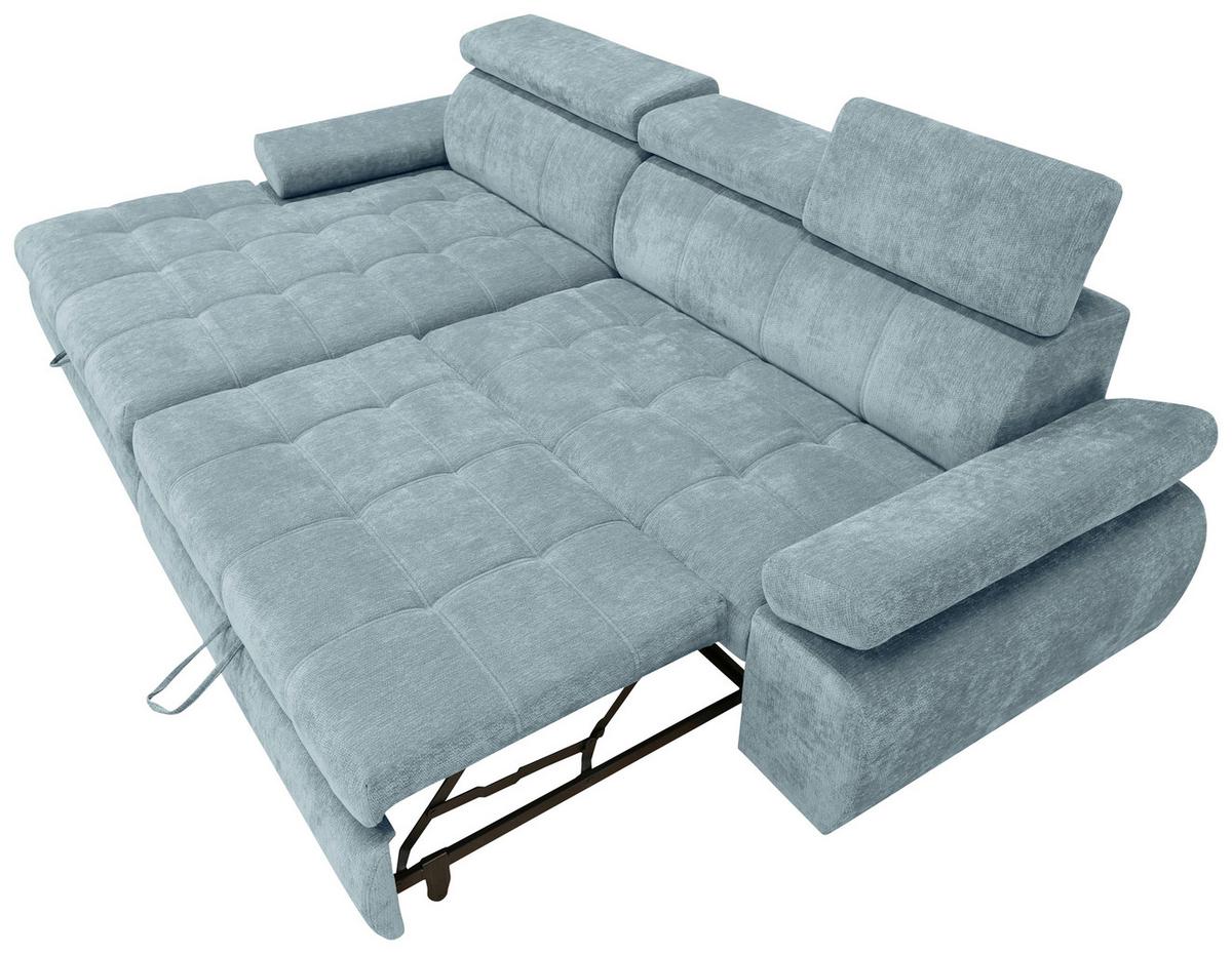 Kutna Garnitura Vegas - boje mente/crna, Design, drvo/tekstil (173/294cm) - Modern Living