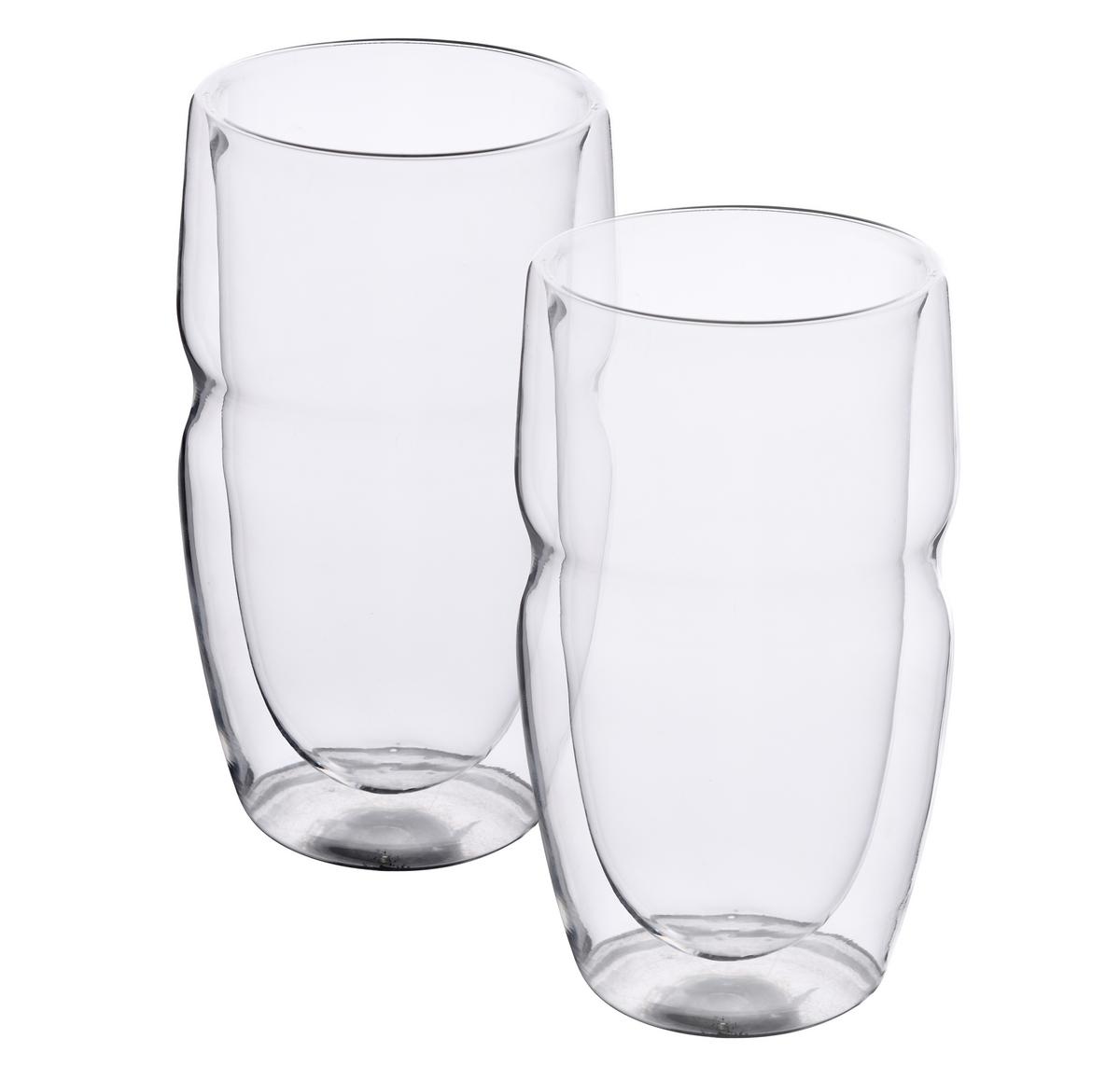 Longdrinkglas Fusion ca. 540ml, 2 Stk. - Klar, MODERN, Glas - Premium Living