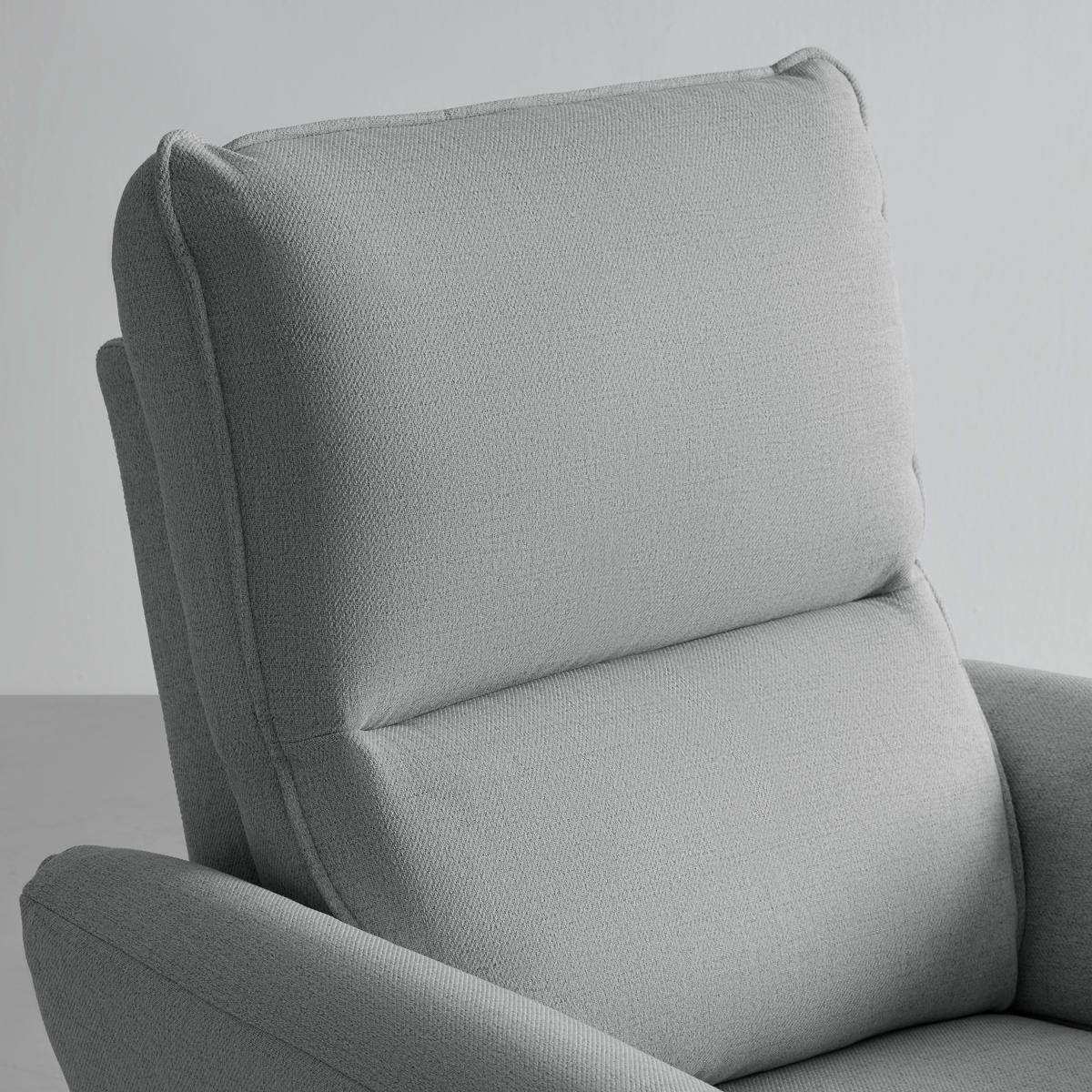 Relaxsessel Jenson Hellgrau - Hellgrau/Schwarz, Modern, Holz/Kunststoff (86/103/92cm) - Mömax