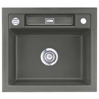 Spüle 50160280 Grau - Grau, MODERN, Keramik (57,5/51cm) - Systemceram