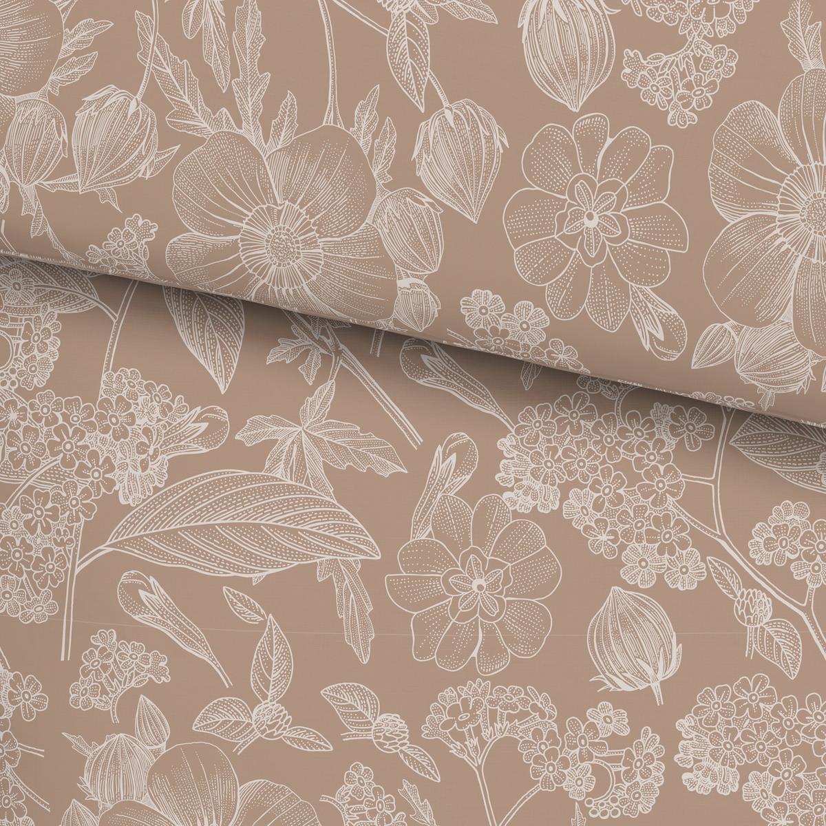 BETTWÄSCHESET LINETTE - Grau, Romantik / Landhaus, Textil (160/210cm) - Modern Living