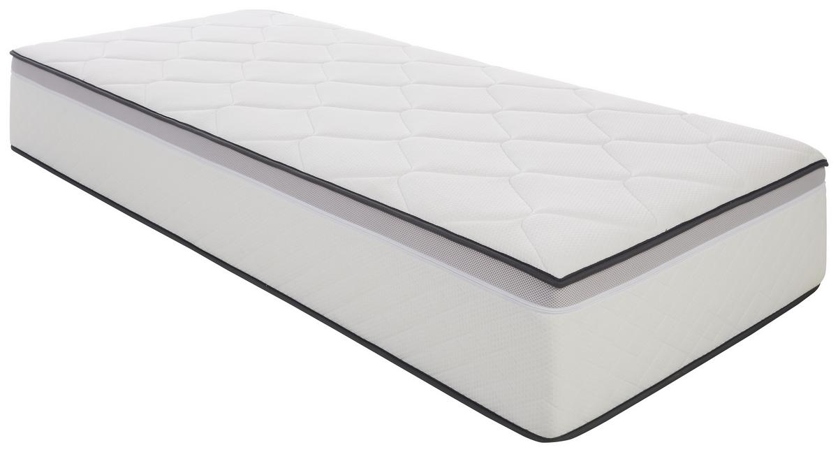 Vzmetnica Boxspring Prestige Gold, 90x200 Cm - bela, tekstil (90/200cm) - Premium Living
