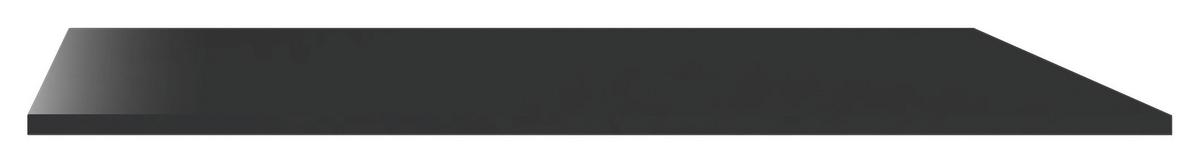 Blat superior UNIT-ELEMENTS - antracit, Modern, material pe bază de lemn (91,2/42/1,6cm) - Ondega