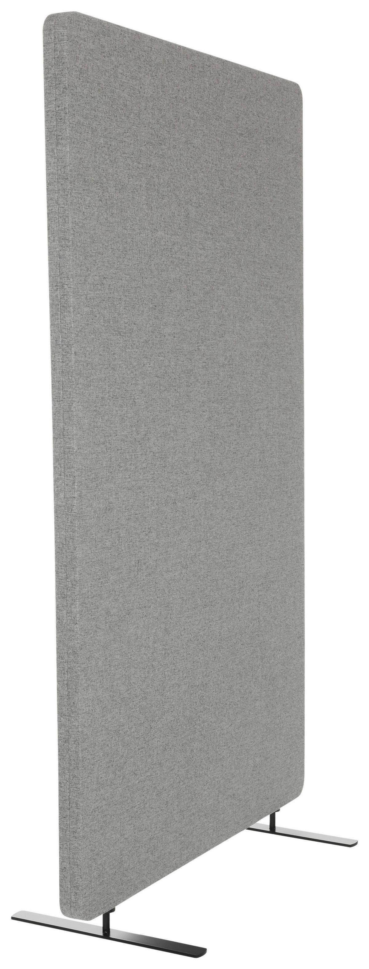Pregradna Stena Flexmiut, Svetlo Siva - svetlo siva, Basics, kovina/umetna masa (80/142/35cm) - MID.YOU