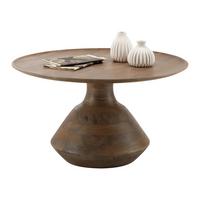 Couchtisch Laya aus Mangoholz - Naturfarben, ROMANTIK / LANDHAUS, Holz (80/44/80cm) - Zandiara