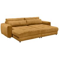 Bigsofa Barura Loveseat ca. 292x194 cm Gelb - Gelb/Schwarz, KONVENTIONELL, Holzwerkstoff/Kunststoff (292/90/194cm) - MID.YOU