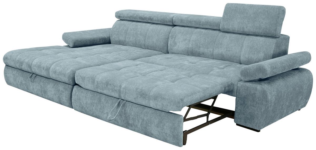 Kutna Garnitura Vegas - boje mente/crna, Design, drvo/tekstil (173/294cm) - Modern Living