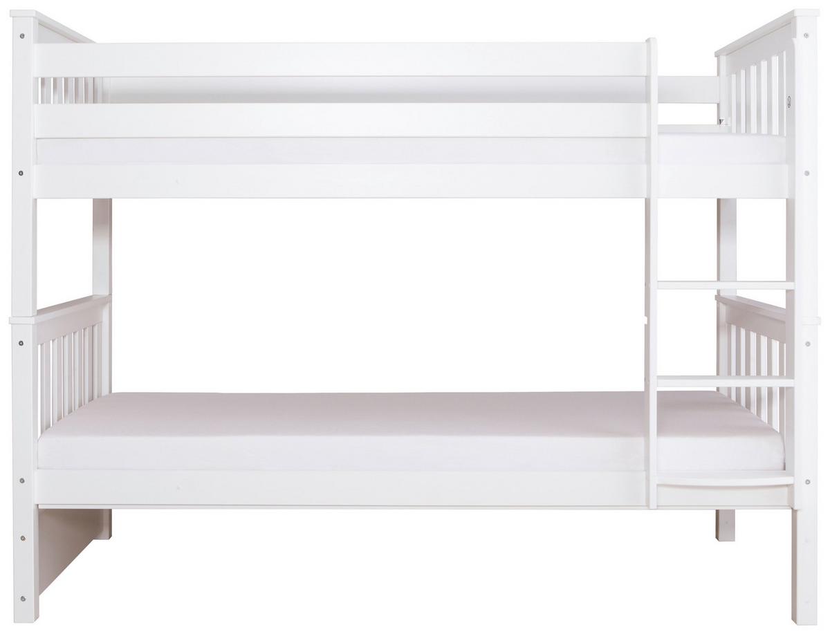 Pograd Sammy, Bela, Masivno - bela, Moderno, les (90/200cm) - MID.YOU