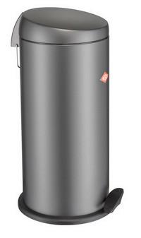 SORTOWNIK ODPADÓW 8012177 - kolor stalowy/kolor grafitowy, Konventionell, tworzywo sztuczne/metal (27/60cm) - Wesco