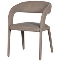 Armlehnstuhl Arms Braun - Braun, MODERN, Textil (60/80/54cm) - Livetastic