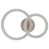 LED-TAKLAMPA MARTIN - cappuccino, Modern, metall/plast (41,5/62/14,5cm) - Mömax