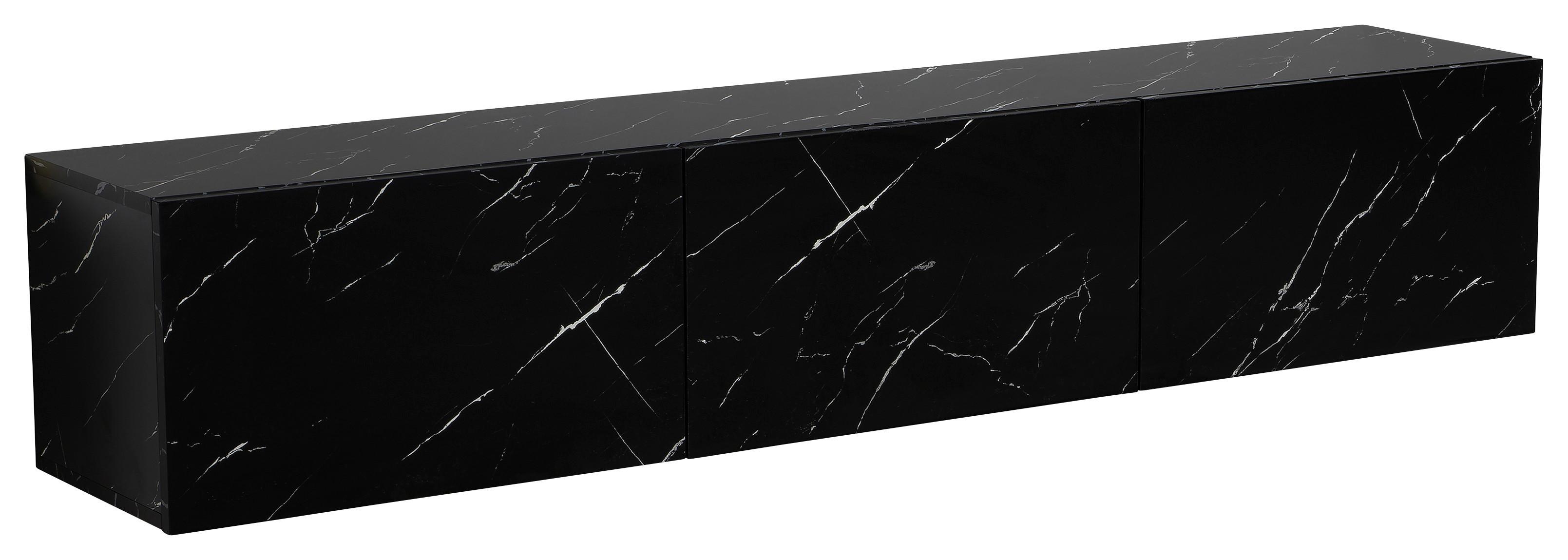 LOWBOARD WL6.865 - Schwarz, Design, Holzwerkstoff (160/30/30cm) - MID.YOU