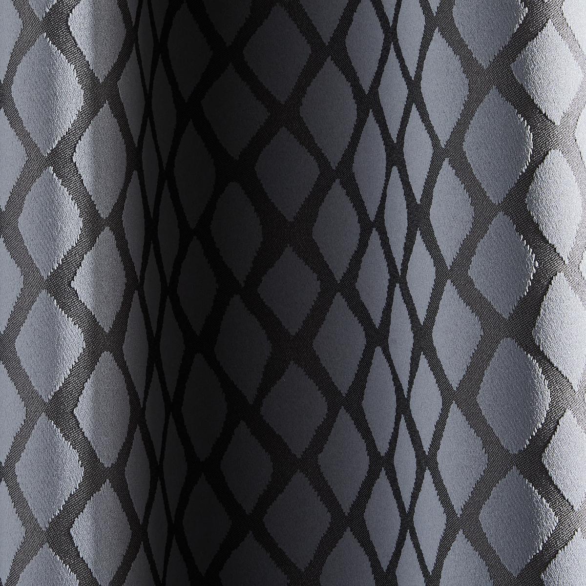 ZASŁONA GOTOWA LUNA - ciemnoszary, Konventionell, tkanina (140/245cm) - Dieter Knoll