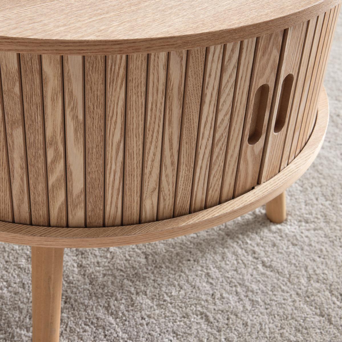 Couchtisch Skandy Naturfarben - Naturfarben, MODERN, Holz/Holzwerkstoff (60/60/40cm) - Premium Living