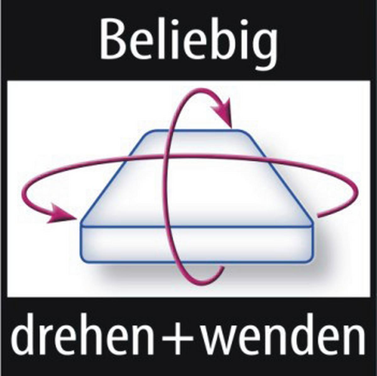 Kaltschaummatratze Pro Body ca. 90x200 cm Weiß - Weiß, Basics, Textil (90/200cm) - Breckle