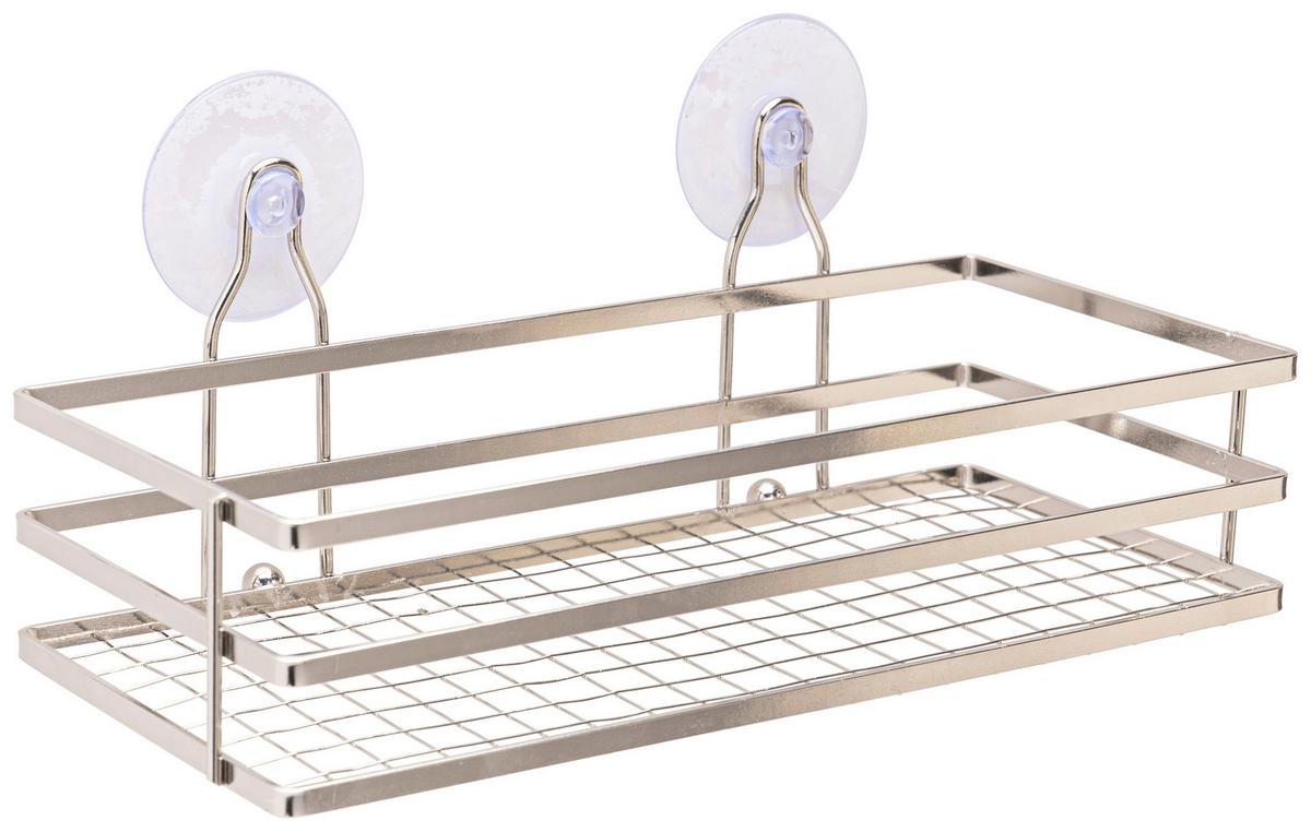 Kopalniški Regal Nizza 1, Barve Kroma - barve kroma, Konvencionalno, kovina (25/11,5/10cm) - Mömax