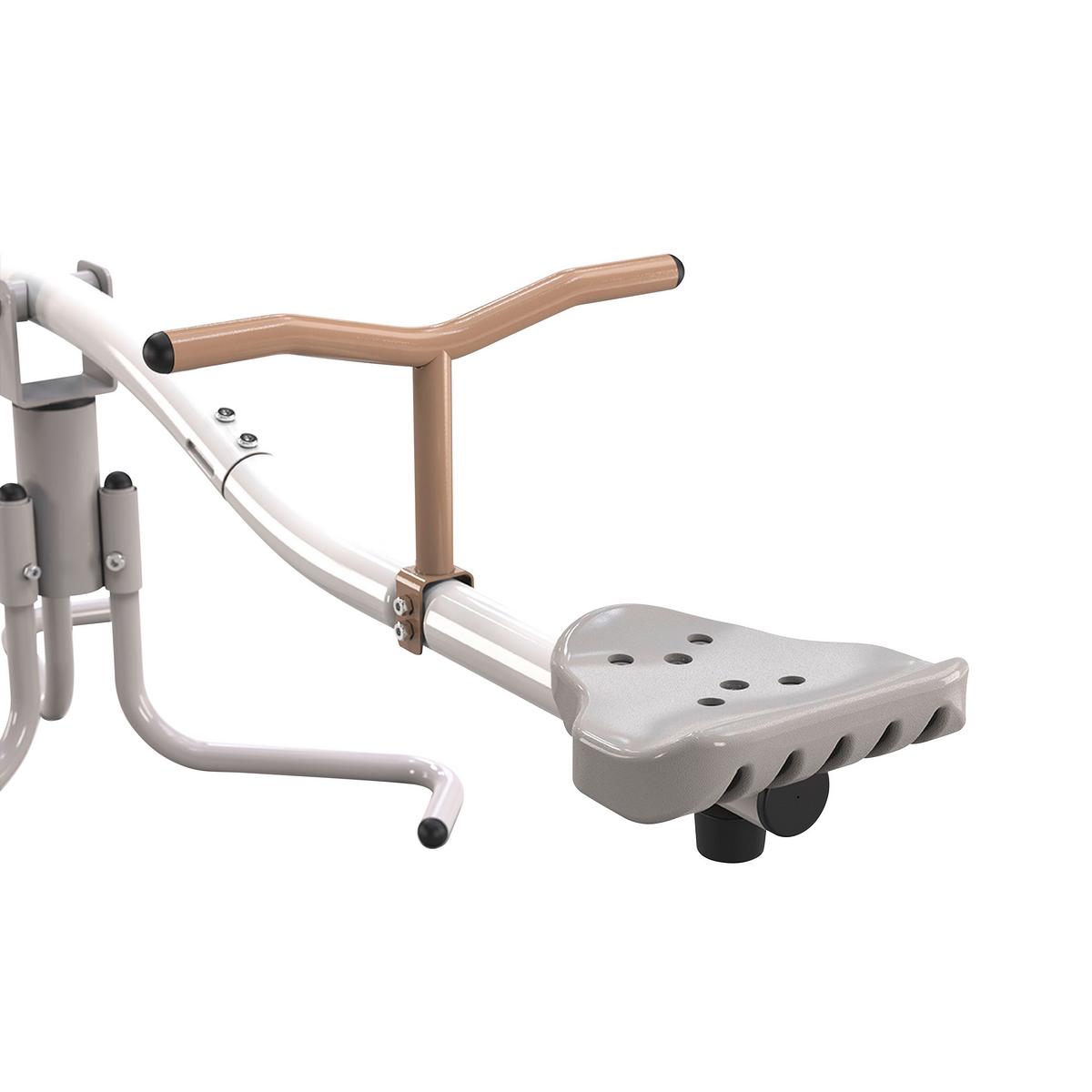 Prevesna Gugalnica Rotating Seesaw - siva/bež, Moderno, kovina/umetna masa (170/45/56cm)