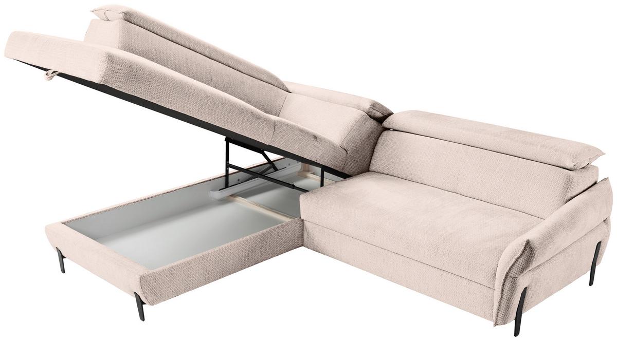 COLțAR ROMEO - bej, Modern, textil (207-212/76-95/257cm) - Modern Living