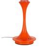 PORTABEL LAMPA RETRO - orange/kromfärg, Modern, metall/plast (19,5/24cm) - Mömax