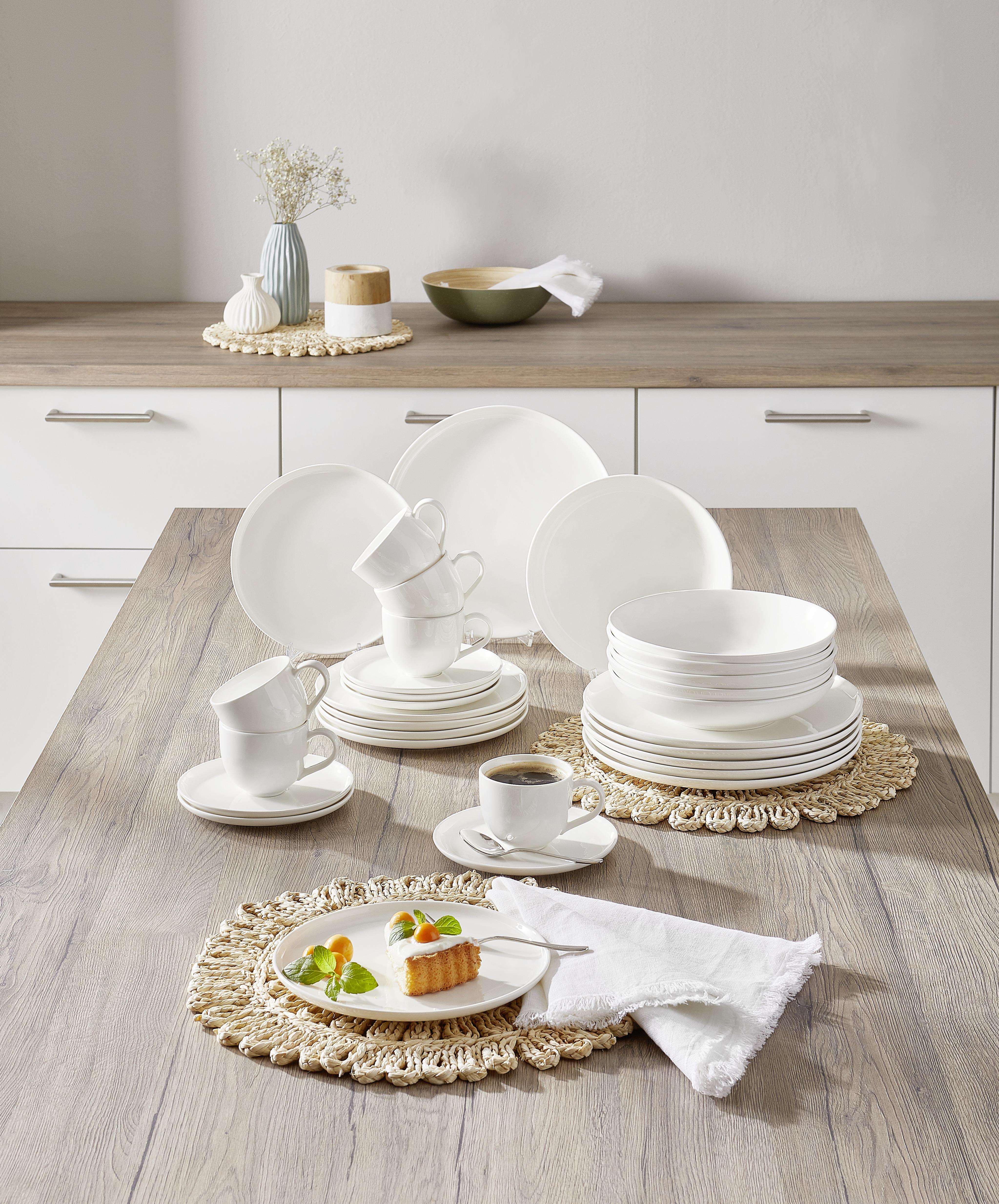 SERWIS KAWOWY 407150 - biały, Design, ceramika (27/19/32cm) - Ritzenhoff Breker